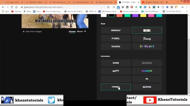 Create Own GIF Images for FREE | Animated Images | Dofollow Backlink | High DA91 | Khans Tutorials смотреть онлайн