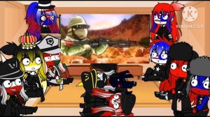 Countryhumans react to Le ROMMEL Has Arrived