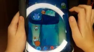 Играю в игру Cut the rope 2 (Ам ням). Пройденные уровни (94-96)