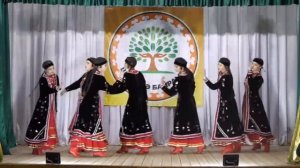 Национальный башкирский танец Семь девушек