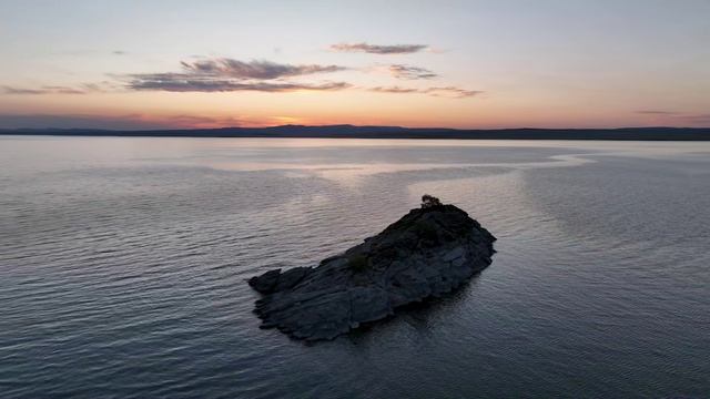 Бухтарминское водохранилище - Закат