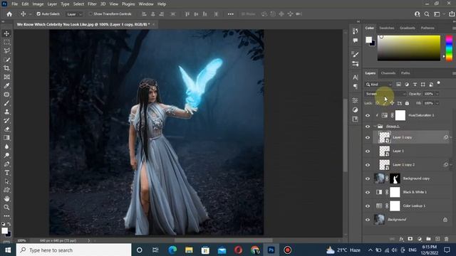 How to create glow effect in photoshop | Soft glow effect photoshop