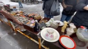 Барахолка Минска и старинная скрипка. Деньги из мусора. Мусорщик в кругу друзей.