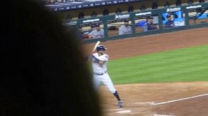 Bregman/Altuve/Correa/Gurriel  (RBI base hit) at bat...Astros vs. Red Sox...6/2/18