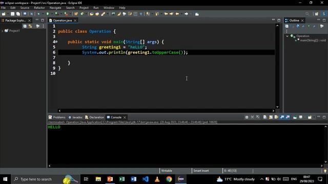 JAVA STRING METHODS | STRING METHODS IN JAVA | L-17 | JAVA COURSE FOR BEGINNERS 2023