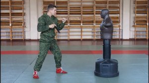 Упражнение 28 .Колющие удары ножом (НФП-2009)