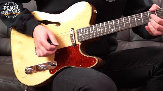 Fender Custom Shop LTD Knotty Tele Thinline смотреть онлайн