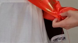 Как завязать ленту выпускника? ?