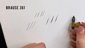 Острые перья для каллиграфии. Обзор.