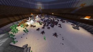 1000 зомби против 1000 скелетов, кто победит? [minecraft]