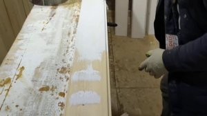 Как правильно покрасить доску вагонку краской.