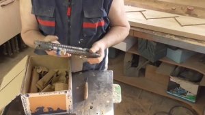 И вновь посылка ! Столярные тиски.