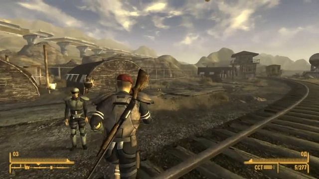 Fallout New Vegas - Снежный шар: АБ Неллис - музей смотреть онлайн