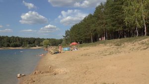 Озеро карьер - Город Протвино