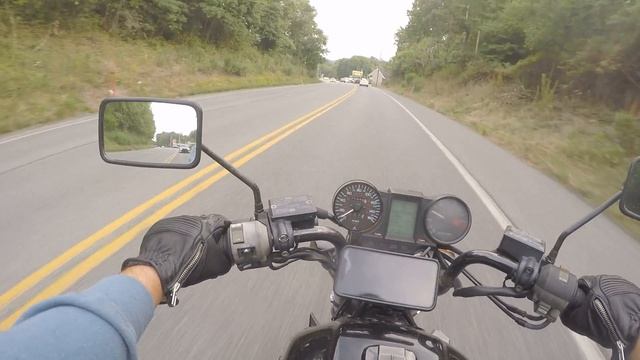 POV 1984 Honda Sabre V65 VF1100S Short ride on the big bad easy sport tourer смотреть онлайн