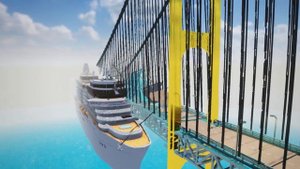 Cruise Ship Vs Physics Bridge - Teardown