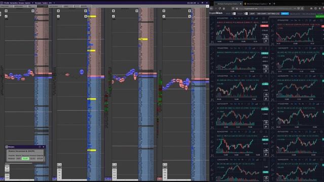 Торговля фьючерсов на бирже Binance. Учусь торговать. Торговый терминал CScalp. 24.05 смотреть онлайн