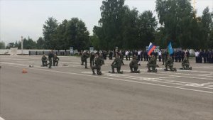 Медвежьи озёра  38 полк ВДВ  Принятие присяги