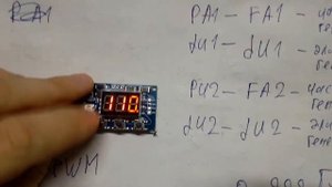 Двухканальный модуль ШИМ генератора импульсов XY-PWM. Две разные версии. Способы управления