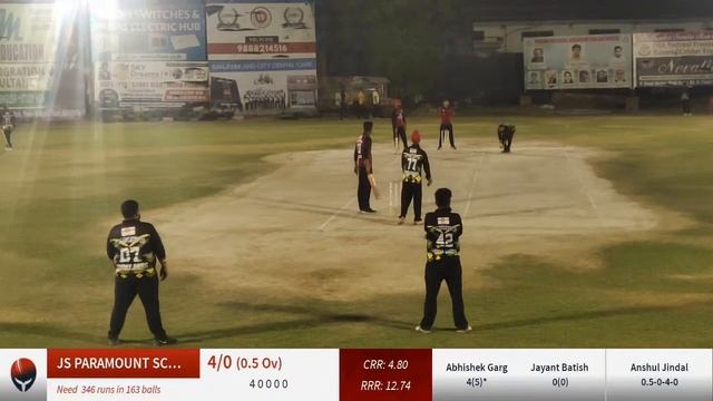 Live Cricket Match | HOTEL FRIDAY (TSA) vs JS PARAMOUNT SCHOOL (TSA) | 12-May-22 06:17 PM 28 overs