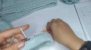 Шапка с цельновязаными ушками. Мастер-класс