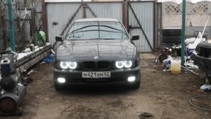 УСТАНОВКА АНГЕЛЬСКИХ ГЛАЗОК С АЛИЭКСПРЕСС НА БМВ Е39