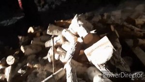 Трудовые будни дровосека!!! Колка дров газ 3307