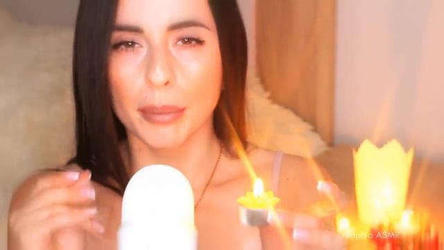 ASMR Только ТЫ + Я и СВЕЧИ soothing, relaxing video смотреть онлайн