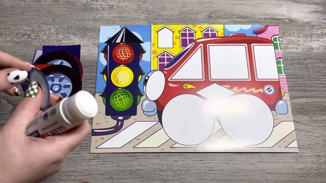 Activities for Preschoolers Using Geometric Shapes/ Аппликация из геометрических фигур смотреть онлайн