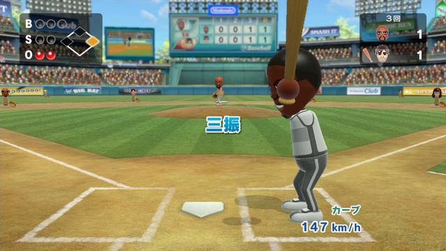Wii Sports Club - Baseball (Wii U, #008) Player Matt Team ( Double Header, Road to Pro Class ) смотреть онлайн