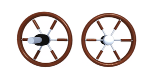 3D модель. Рулевое колесо E. 3D model. Steering wheel E.