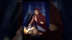 Маэдрос/Фингон - Красный блеск твоих рыжих волос.