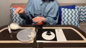 Овечка из ваты