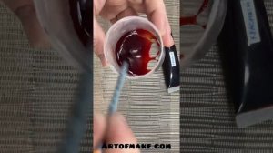 Как сделать ИСКУССТВЕННУЮ кровь ?