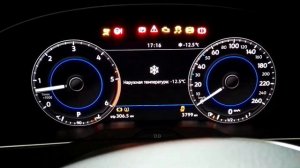 VW PASSAT B8 - тест стрелок