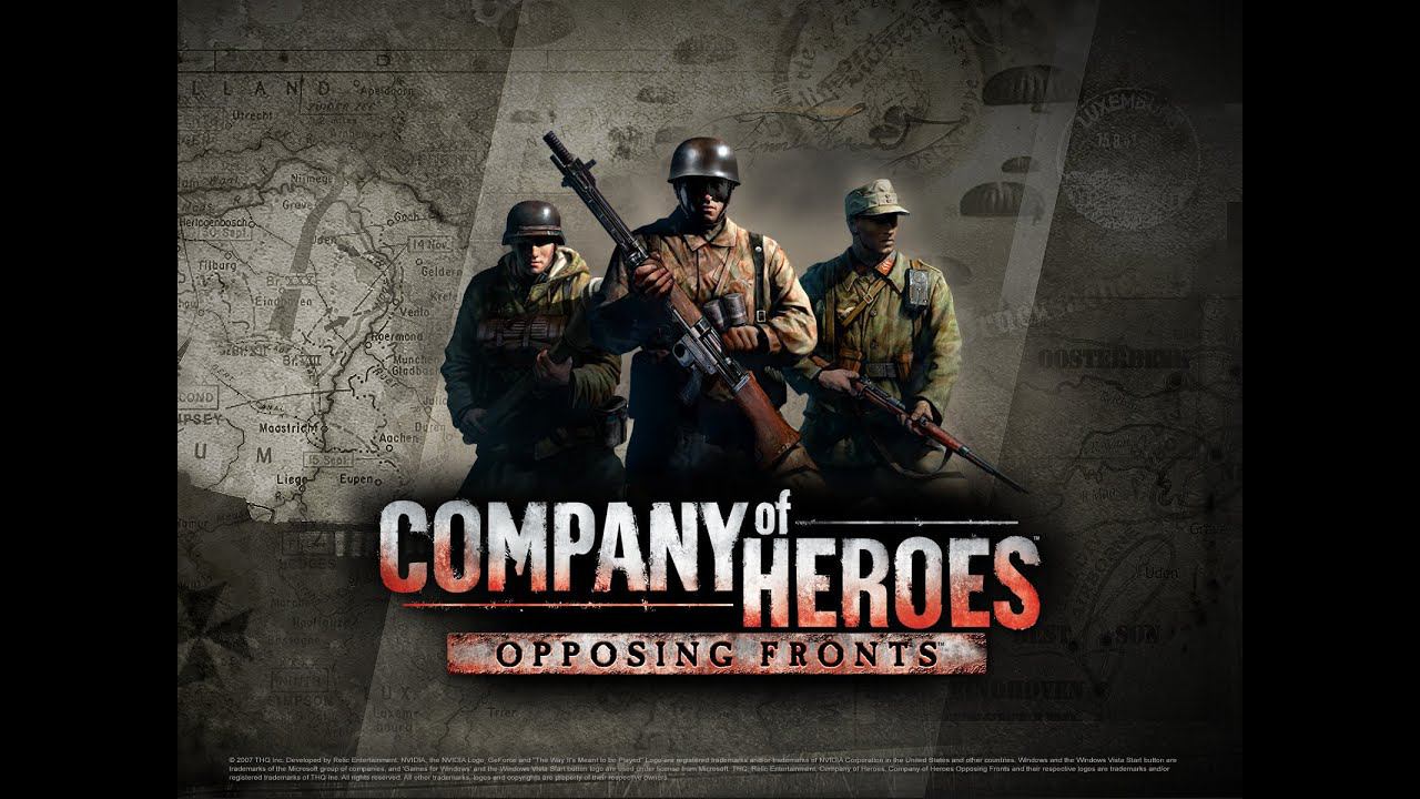 Прохождение Company of Heroes часть 1