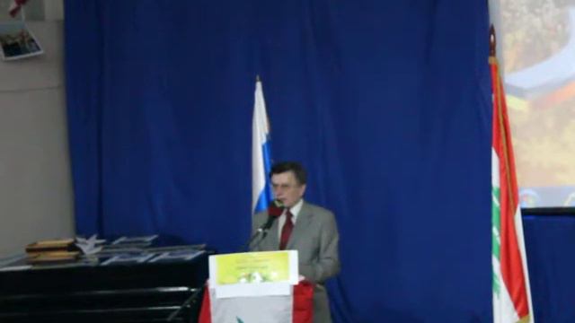 Вячеслав Матузов. Выступление.