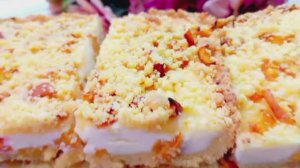 Аромат на весь дом! Его пекут уже все мои соседки! Мой фирменный ПИРОГ с ПЕРСИКАМИ И Творогом к чаю