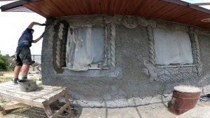 как  сделать  декоративную    гоблинскую  штукатурку  без  навыков  штукатура  своими  руками.