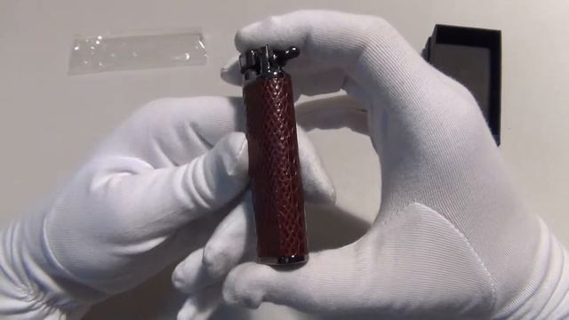 Зажигалка для трубки Pearl Brown Croco #1 смотреть онлайн