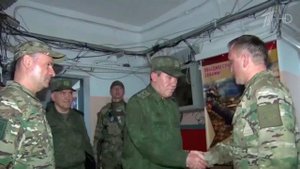 Валерий Герасимов проверил передовой пункт управления группировки войск на Запорожском направлении