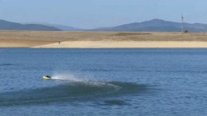 1st RACE into the lake "VOLANTEX VECTOR SR65" BRUSHLESS RC RACING BOAT (BANGGOOD COURTESY)