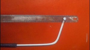 Самодельная Ножовка по металлу, пластику пр.