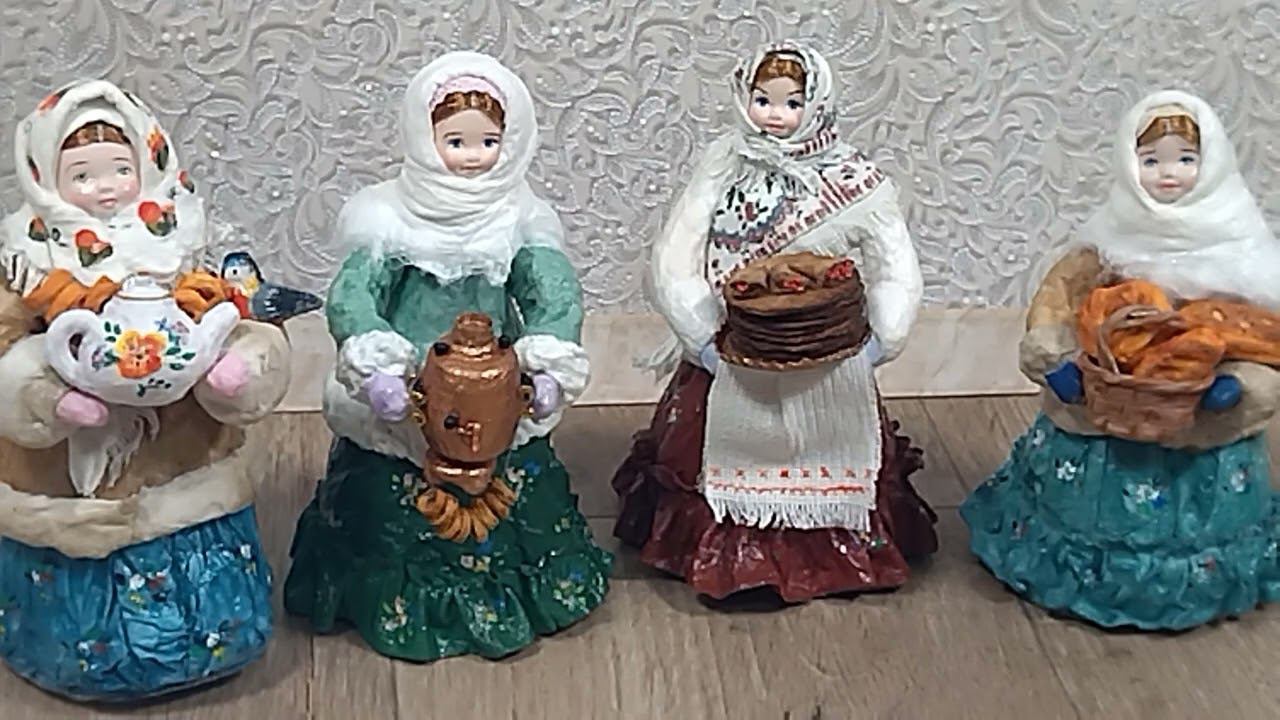 С Масленицей/Обзор ватных игрушек смотреть онлайн