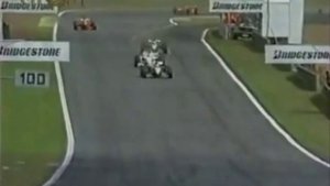 Гран-при Бразилии 1999. Лидирование Рубенса Баррикелло