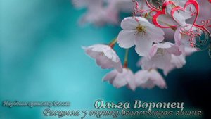 Ольга Воронец - Расцвела у окошка белоснежная вишня