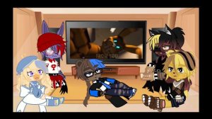 FNaF 1 React to Into The Pit // FNaF / It’s Peachie