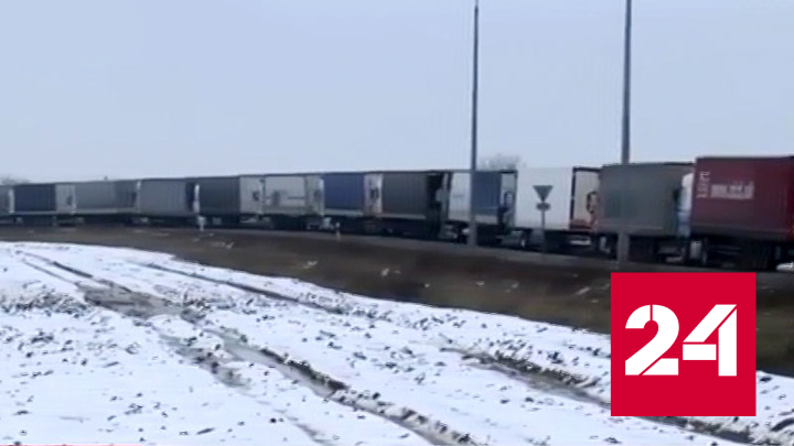 Венгры требуют отменить льготы, предоставленные водителям украинских грузовиков - Россия 24