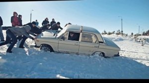 ВАЗ 2106 на цепях на бездорожье против всех! TopAuto