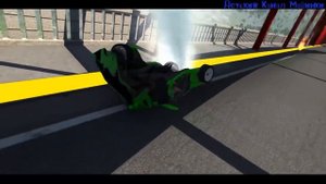 Мультик про машинки аварии, полоса препятсвий, гонки